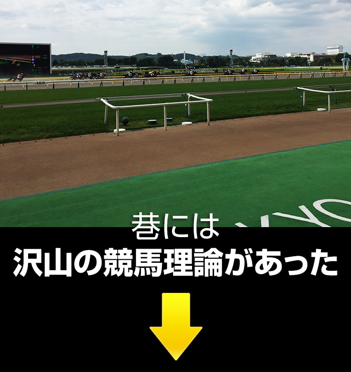 巷には、沢山の競馬理論があった